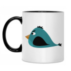 Кружка двухцветная