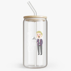 Банка с бамбуковой крышкой