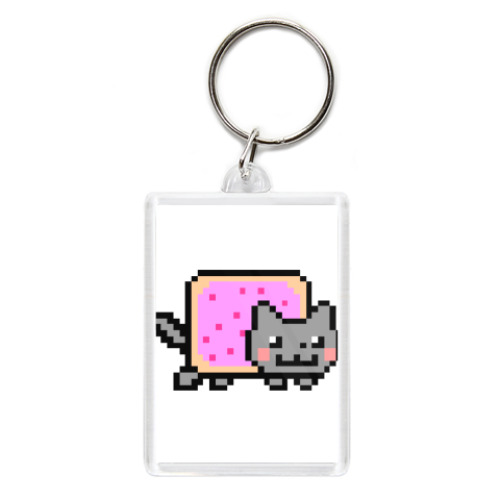 Брелок с принтом   NyanCat