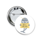 Значок 37 мм Не единорог