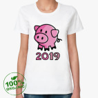 Женская футболка органик