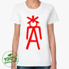 Женская футболка органик