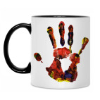 Кружка двухцветная