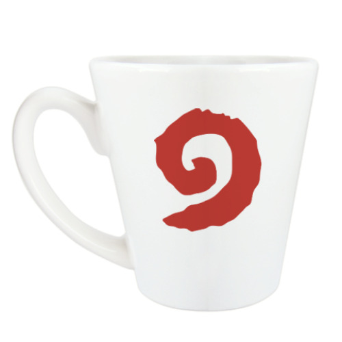 Чашка Латте с принтом Hearthstone