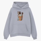 Толстовка худи оверсайз