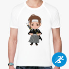 Мужская спортивная футболка