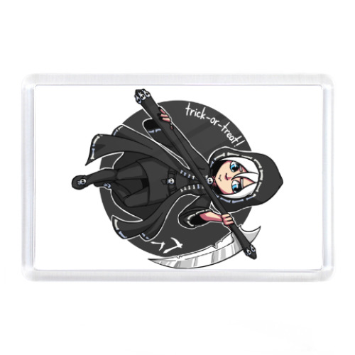 Магнит с принтом Смерть