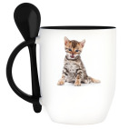 Кружка с ложкой