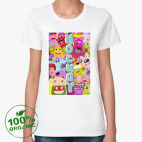 Женская футболка органик