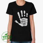 Женская футболка органик