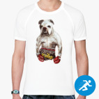 Мужская спортивная футболка