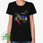 Женская футболка органик