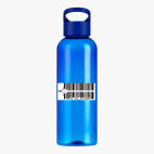 Прозрачная спортивная бутылка