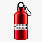 Металлическая бутылка 400 мл UV-DTF