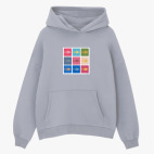 Толстовка худи оверсайз