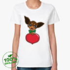 Женская футболка органик