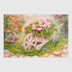 Тележка с цветами