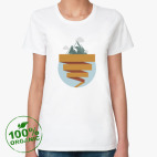 Женская футболка органик