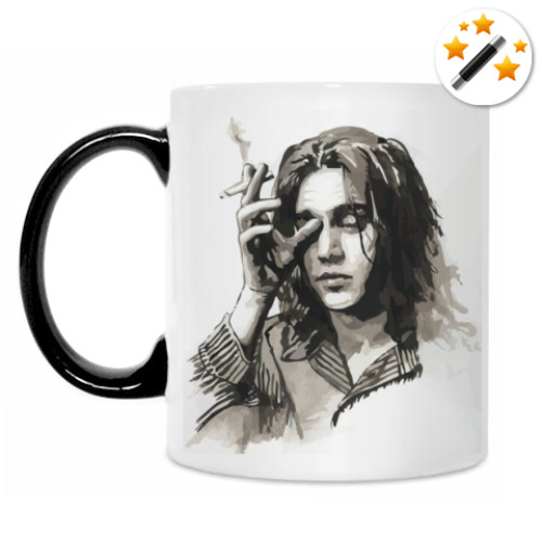 Кружка-хамелеон с принтом Джонни Депп