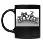 Кружка цветная UV-DTF