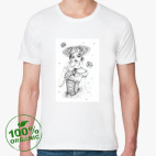 Мужская футболка органик