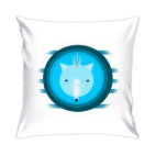 Подушка 35x35 см Микс. Лис,Летучий Мыш