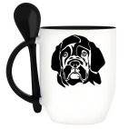 Кружка с ложкой