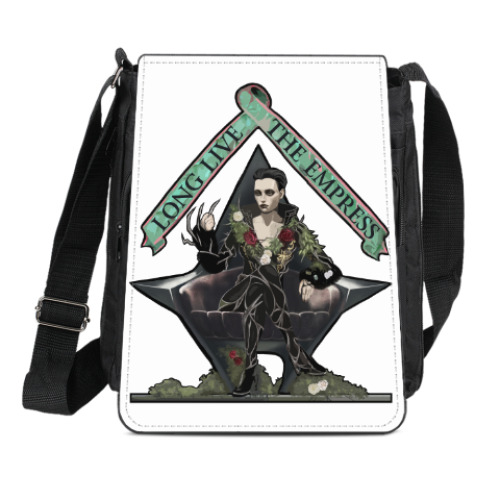 Сумка-планшет с принтом Dishonored II Long Live the Empress - Delilah