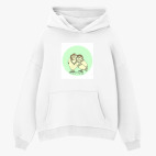 Толстовка худи оверсайз