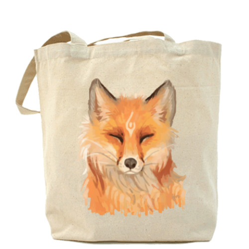 Сумка шоппер С лисой