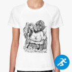 Женская спортивная футболка