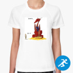 Женская спортивная футболка