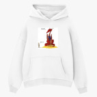 Толстовка худи оверсайз