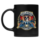 Кружка цветная UV-DTF