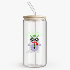 Банка с бамбуковой крышкой