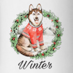 Новогодний пес