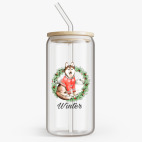 Банка с бамбуковой крышкой