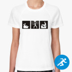 Женская спортивная футболка