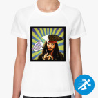 Женская спортивная футболка