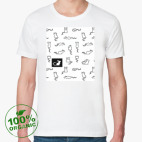 Мужская футболка органик