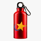 Металлическая бутылка 400 мл UV-DTF