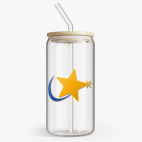 Банка с бамбуковой крышкой