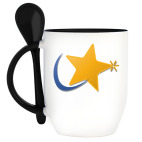 Кружка с ложкой