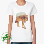 Женская футболка органик