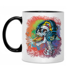 Кружка двухцветная