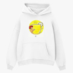 Толстовка худи оверсайз