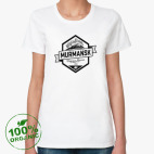 Женская футболка органик