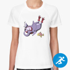 Женская спортивная футболка