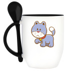 Кружка с ложкой