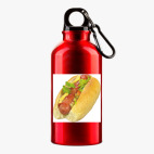 Металлическая бутылка 400 мл UV-DTF